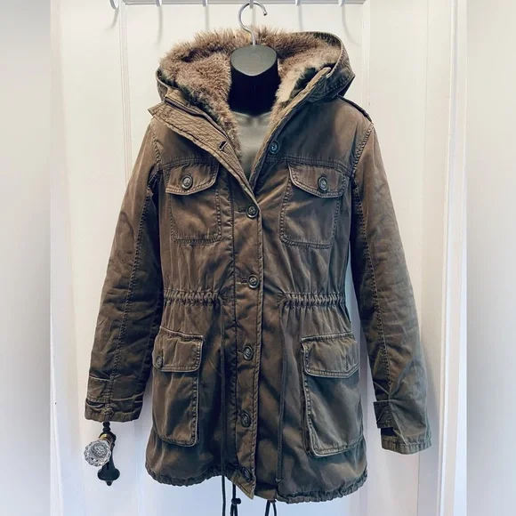 Talula Jackets Coats Talula Faux Fur Lined Coat Sz Xs Poshmark